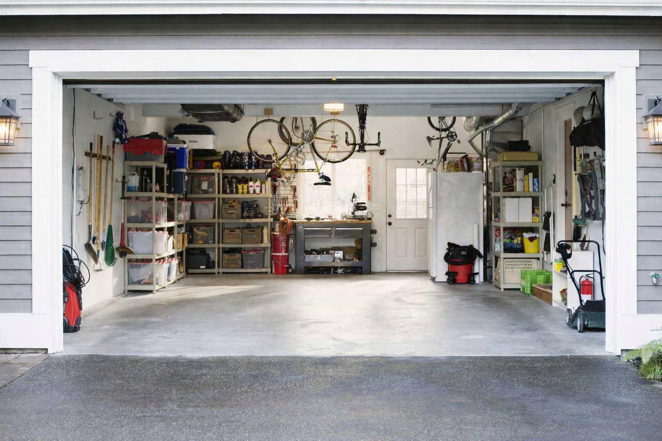 Garage floor concrete in Mill Valley, CA